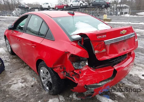 2015 Chevrolet Cruze Ls Auto from USA, damaged, VIN 1G1PA5SH6F7115285